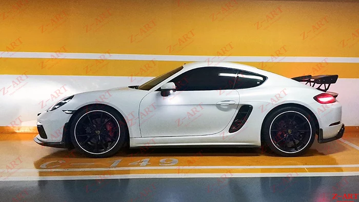 Z-ART GT заднее крыло для Porsche Boxster Cayman718 задний спойлер из углеродного волокна 718 |