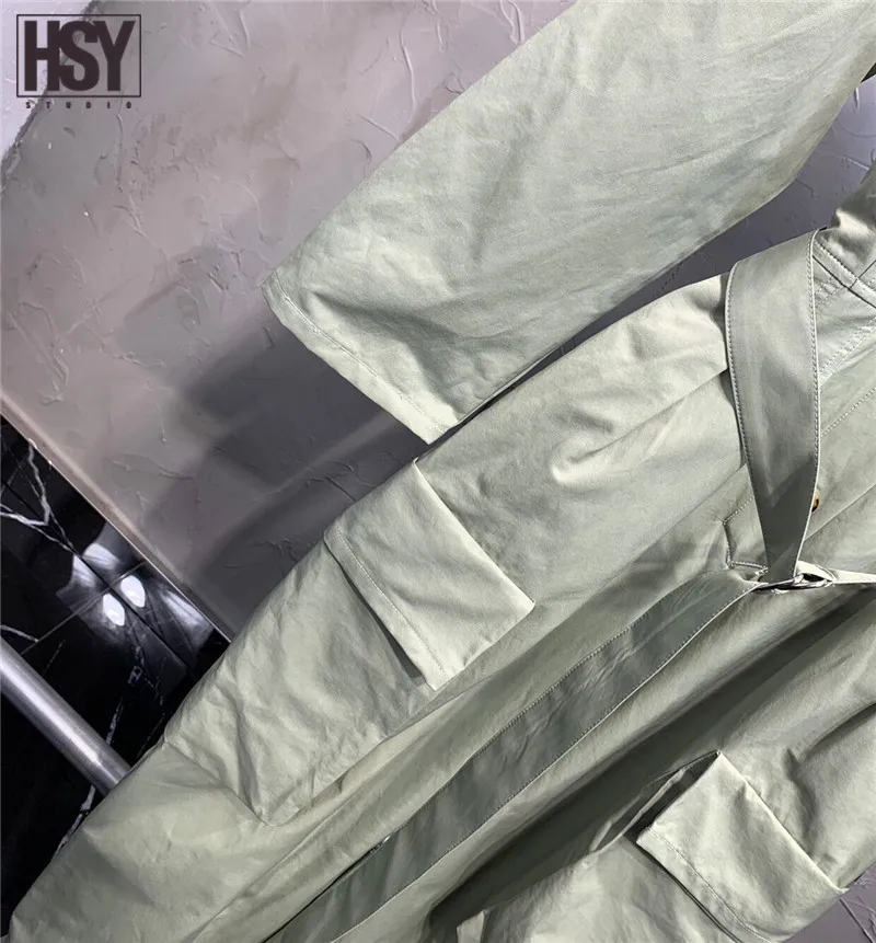 Новый Модный женский комбинезон оверсайз Повседневный длинный рукав отложной