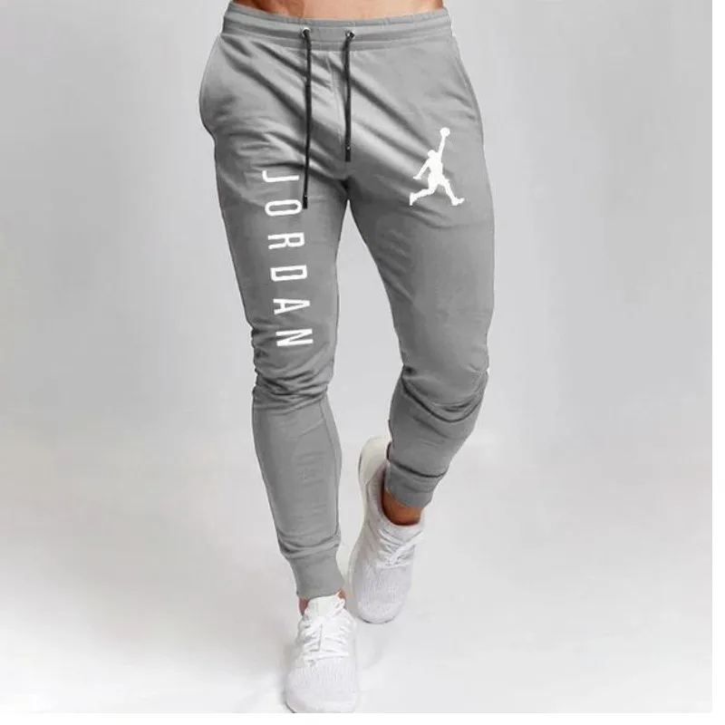 

New Jogging Pants Men Sport Sweatpants Running Pants GYM Pants Men Joggers Cotton Trackpants Slim Fit Pants Bodybuilding Trouser