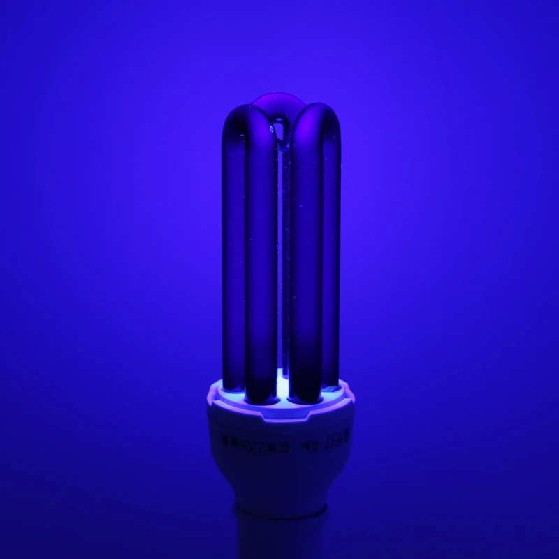 E27 15/20/30/40W UV ультрафиолетовые люминесцентные Black светильник CFL Bulb Lamp 220V | Освещение