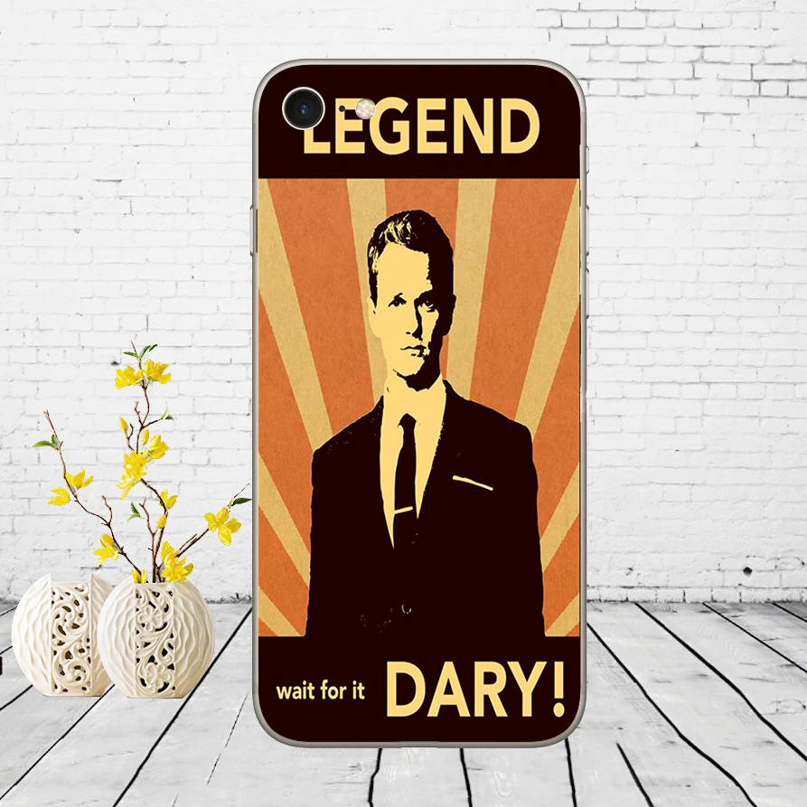 121DD how i met your mother himym quotes Мягкий силиконовый чехол для iPhone 5 5S SE 6 6s 8 plus 7 7 Plus X XS SR MAX чехол