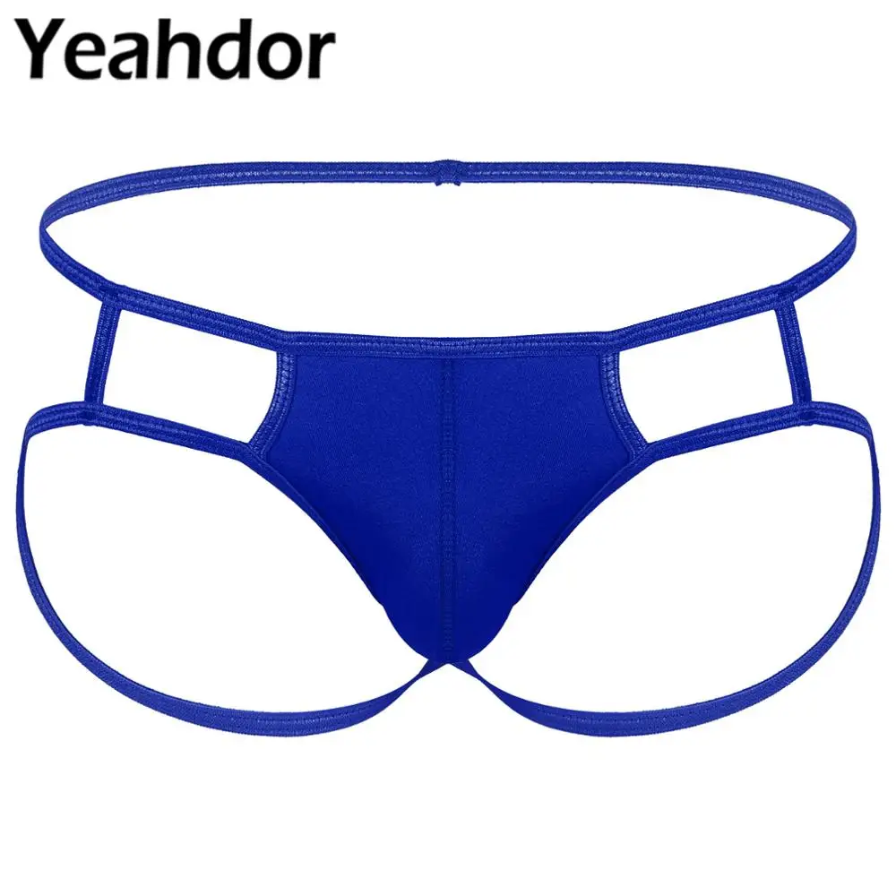 

Эротическое мужское нижнее белье, стринги, стринги, бикини, трусы, открытая попа, сексуальные трусики, Т-образные, с мешочком, гей, Мужской ба...