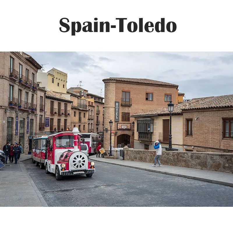 Испания-Толедо деревянные головоломки 1500 частей взрослые дети пейзаж Обучающие