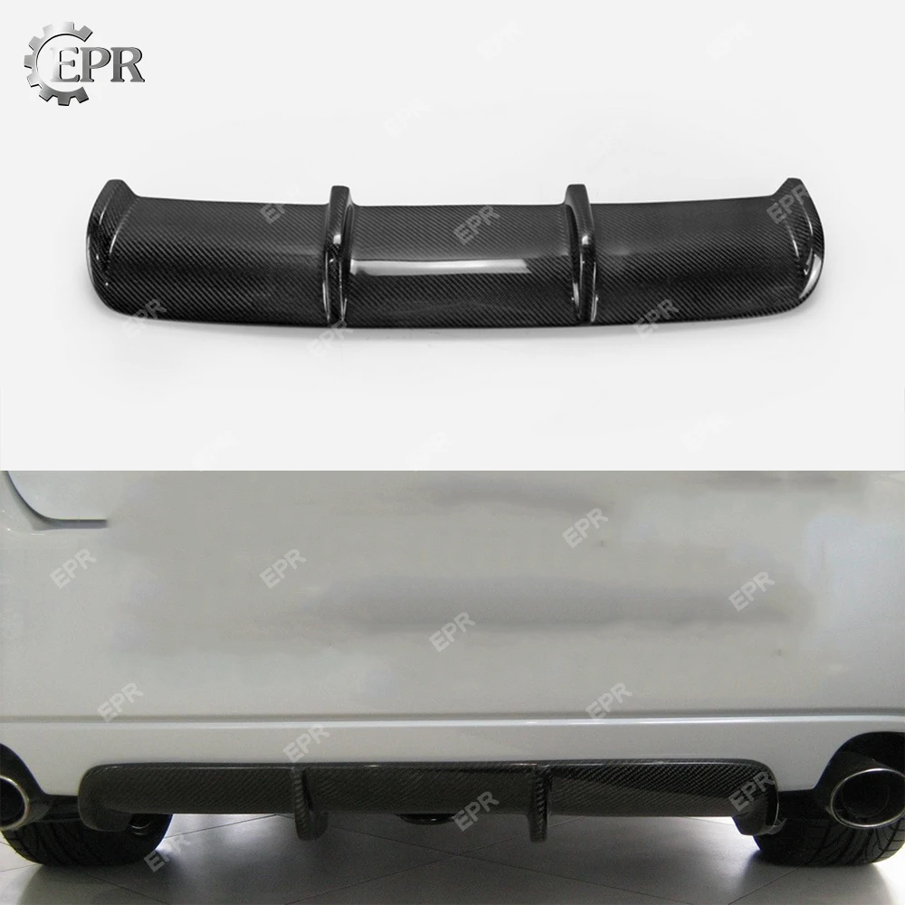Для SUBARU BL BP 2004 2008 Legacy углеродного волокна задний диффузор отделка тела комплект