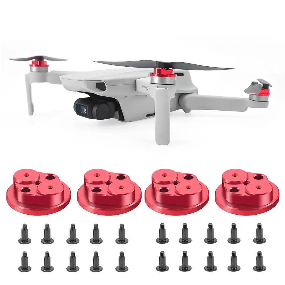 4 шт. Алюминиевый Чехол для двигателя DJI Mavic Mini Пыленепроницаемая