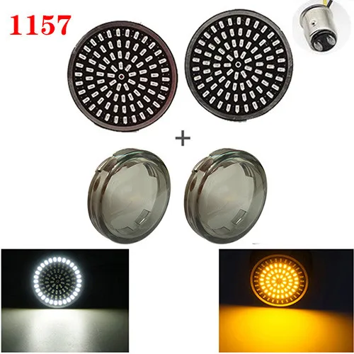 

1156 1157 светодиодный указатель поворота, световой индикатор, фонарь с 2 дюймовыми вставками светильник Harley Sportster Touring Electra Glide CVO Moto