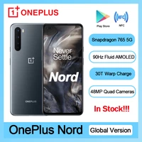 original global version oneplus nord 5g snapdragon 765g smartphone 8gb 128gb 6 44 90hz amoled screen 48mp quad mobile phone