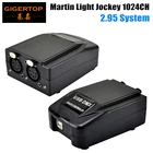 Бесплатная доставка, 5-контактный оригинальный светильник Martin Jockey, 1024 каналов, входвыход DMX, бельгийский дизайн первого поколения, 5-контактный XLR DMX WIN 10