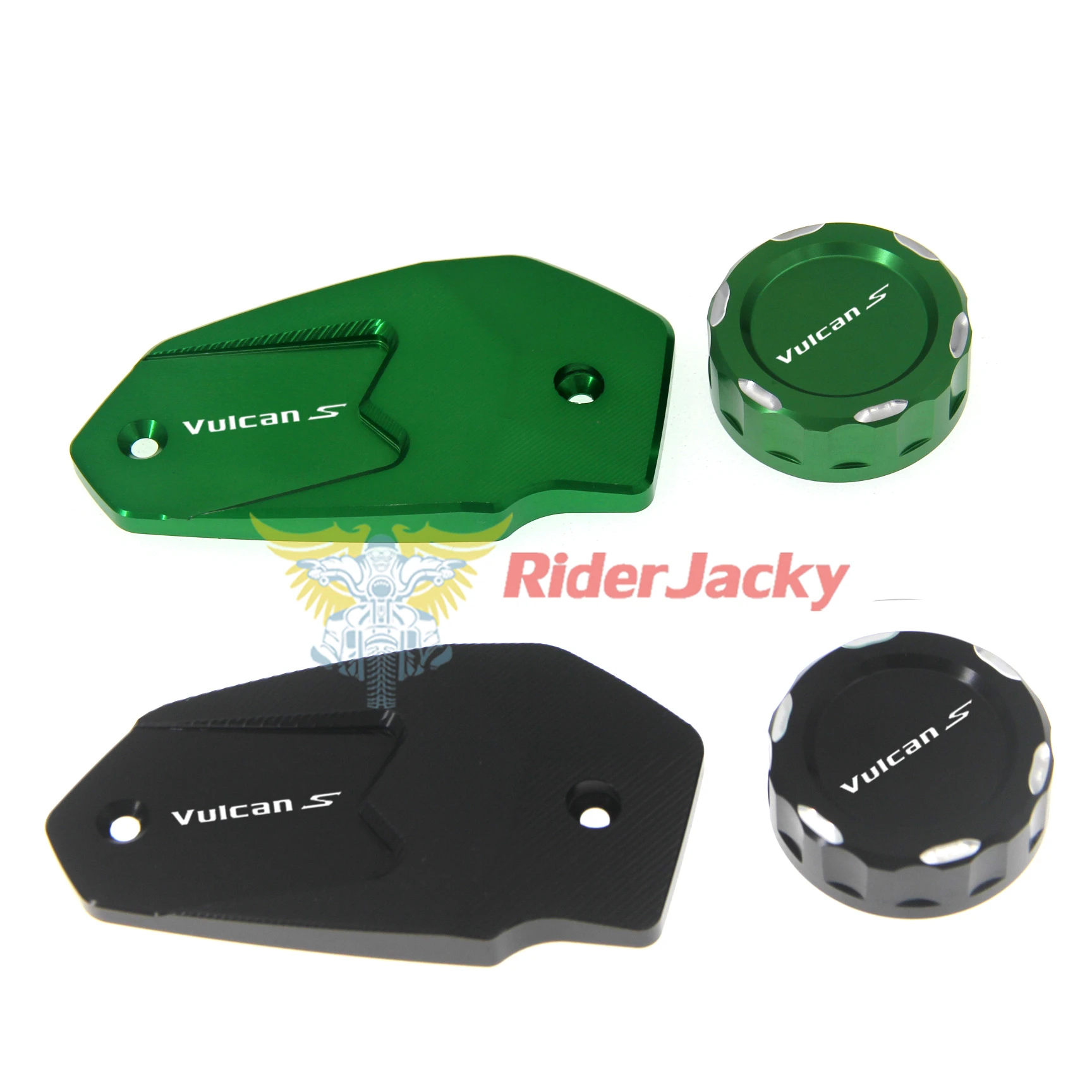 

Motorcycle Front & Rear Fluid Reservoir Cover Cylinder Brake Cap For Kawasaki VULCAN S 650 VN650 EN650 2015-2019 2016 2017 2018