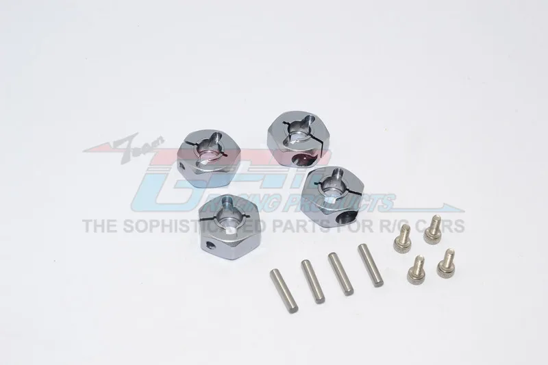 Адаптер TAMIYA TT01/TT02/TT02BXV01/TB-04 с шестигранным хвостовиком из сплава 12x6 мм-TT010