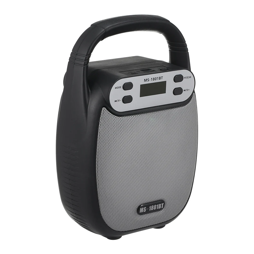 Многофункциональная Bluetooth стереоколонка портативная уличная колонка с FM-радио