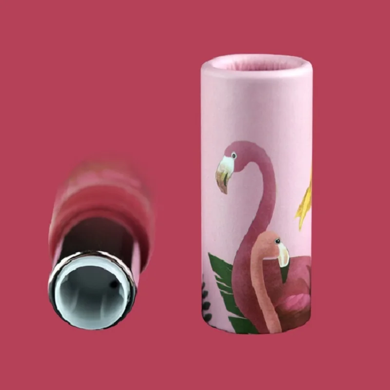 Пустой бумажный бальзам для губ 25 шт./лот круглый косметический контейнер сделай