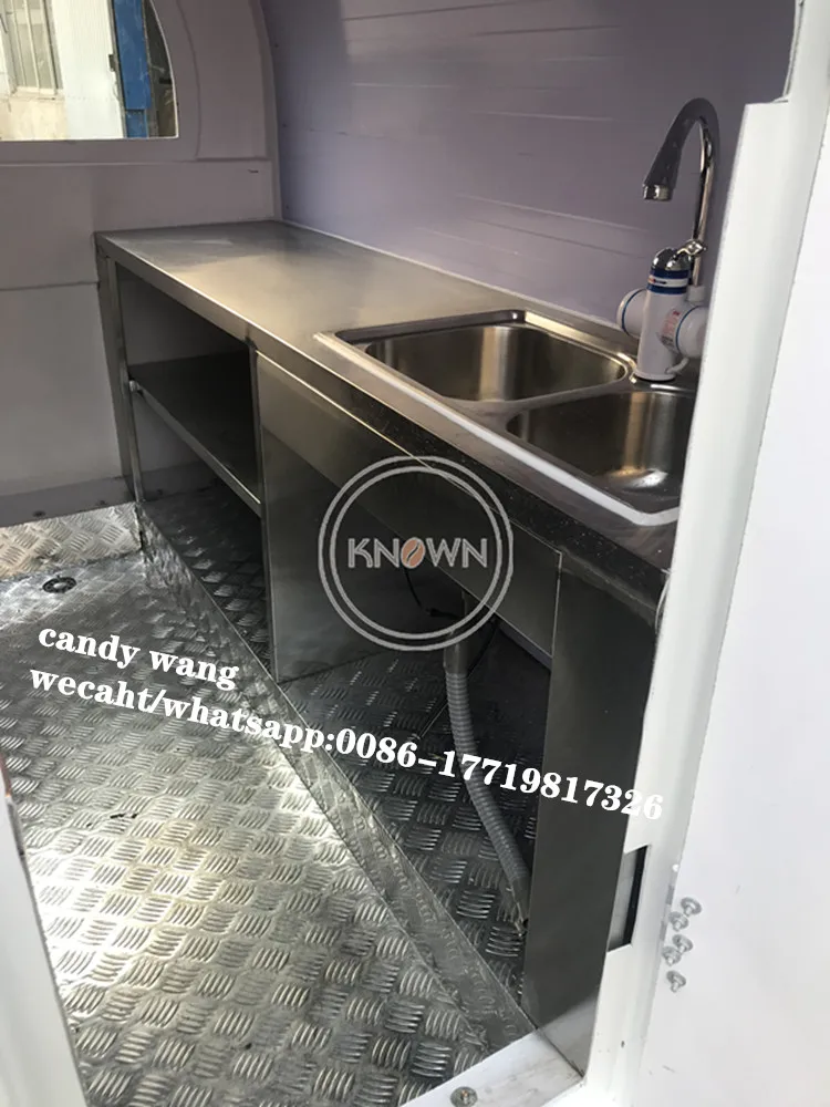 Мобильный прицеп для пищевых продуктов тележка фаст-фуда грузовик светильник