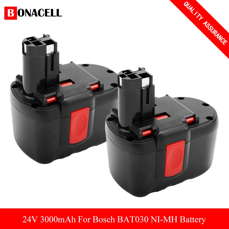 Никель металлогидридный аккумулятор 24 в 3000 мАч для Bosch BAT030 BAT031 BAT240 BAT299 2 607 335 268 279