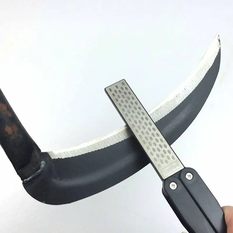 Точилка для карманного ножа 400/600 зернистость двухсторонняя Складная точилка