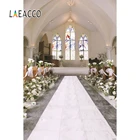 Laeacco Свадебный белый цветок АРКА, крыша, Фотофон, Индивидуальные фотографии, фоны для фотостудии, Декор