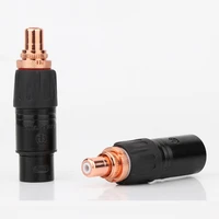 neutrik xlr to rca female socket adapter plated red rca plug for hifi audio connector