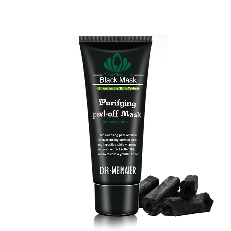 Глубокая очистка лица бамбуковая угольная грязевая маска для удаления черных