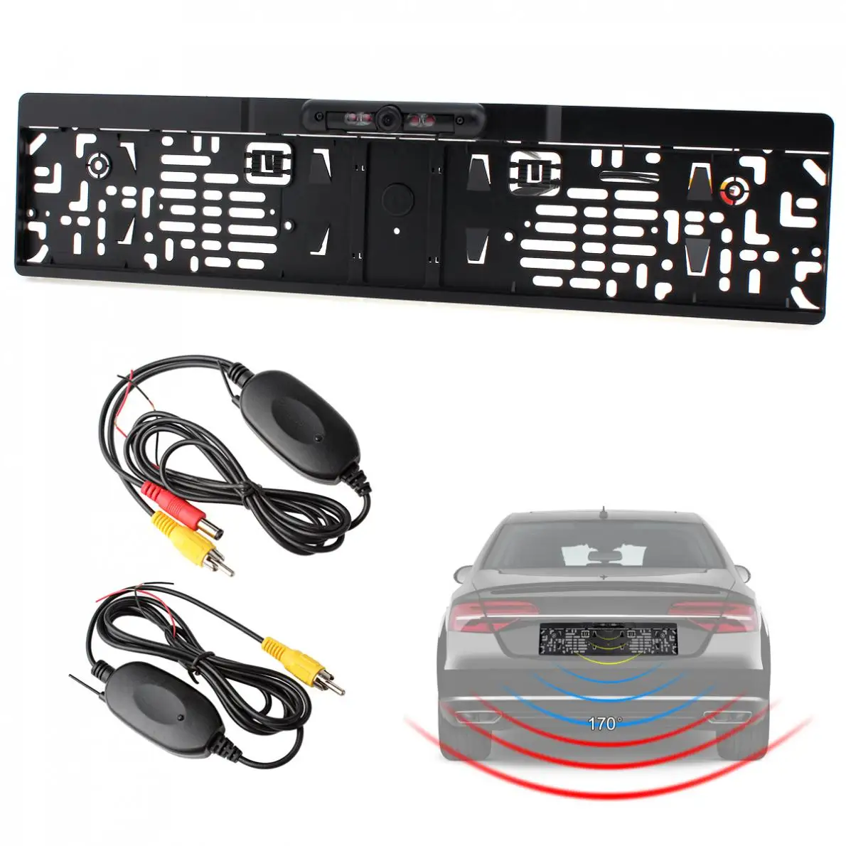 ИК Ночное Видение ЕС рамка номерного знака заднего вида автомобиля резервная