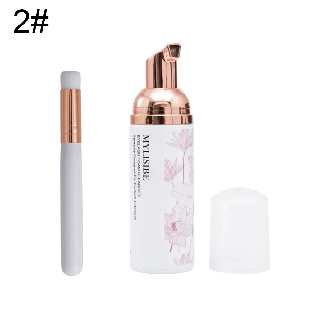 Новинка 1/2 шт. 60 мл пена для ресниц щетка ухода за ресницами инструмент макияжа