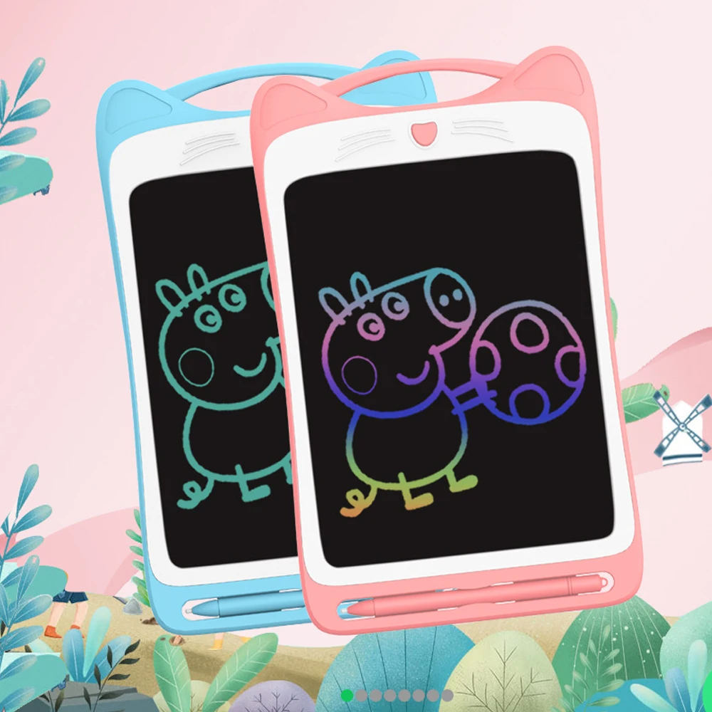 Howshow ЖК доска для рукописного ввода цветной планшет письма мультяшная цифровая