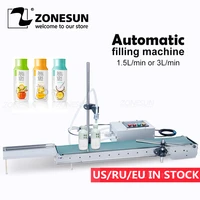 zonesun automatic single head liquid filling machine high temperature heat resistance for perfume essential oil blink eye drops
