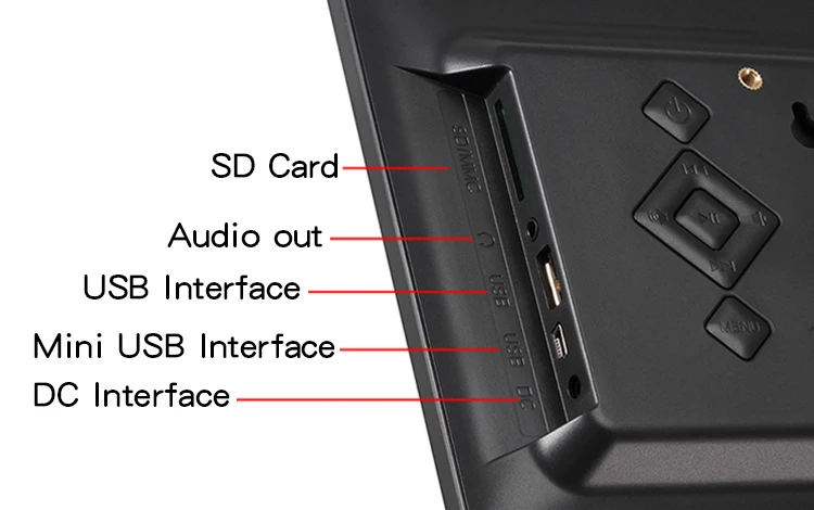 Акриловая рекламная цифровая фоторамка с ЖК дисплеем 8 дюймов|Цифровые