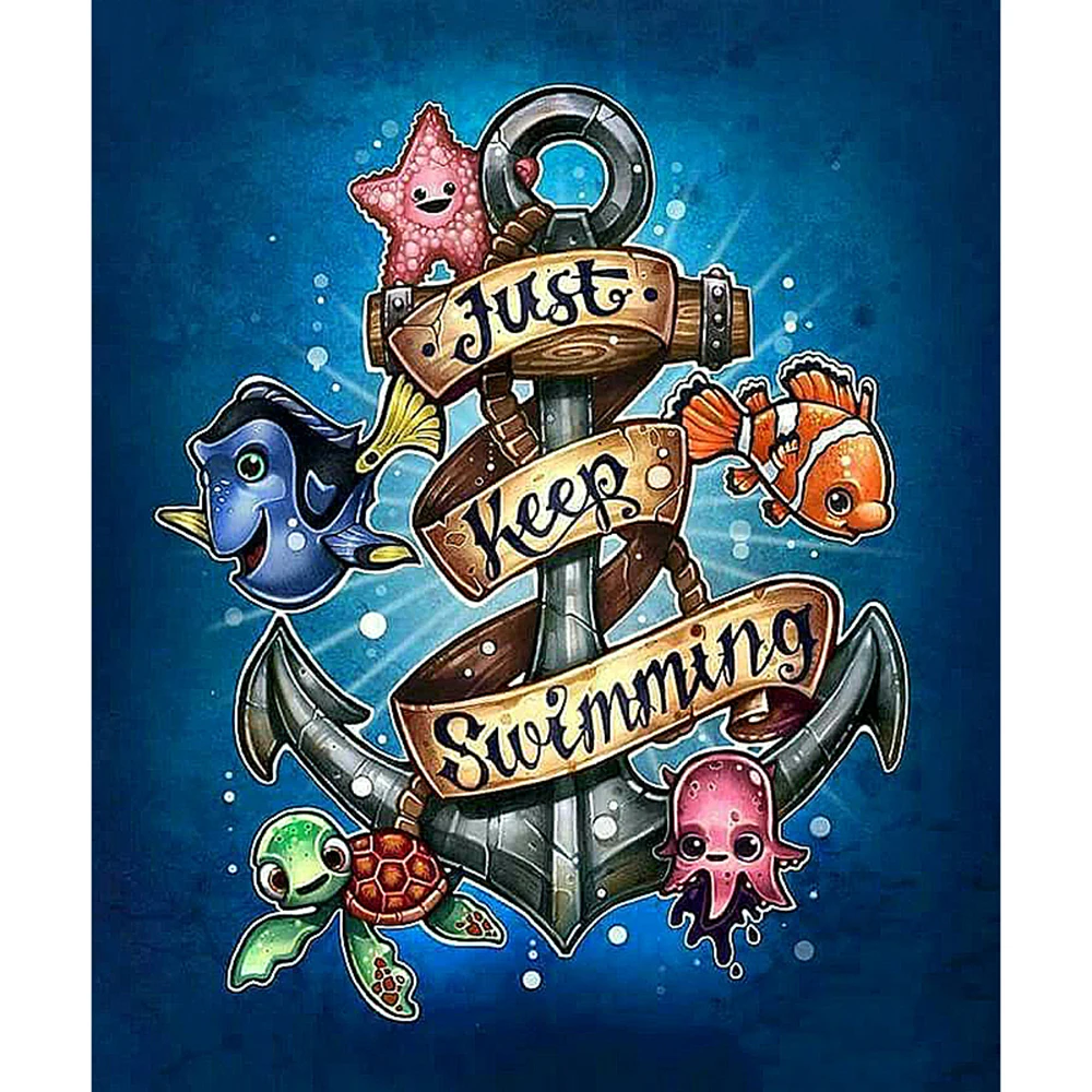 

Полностью квадратная/круглая дрель 5D DIY Алмазная картина мультяшное животное 3D вышивка Стразы Вышивка крестом мозаика домашний декор подар...