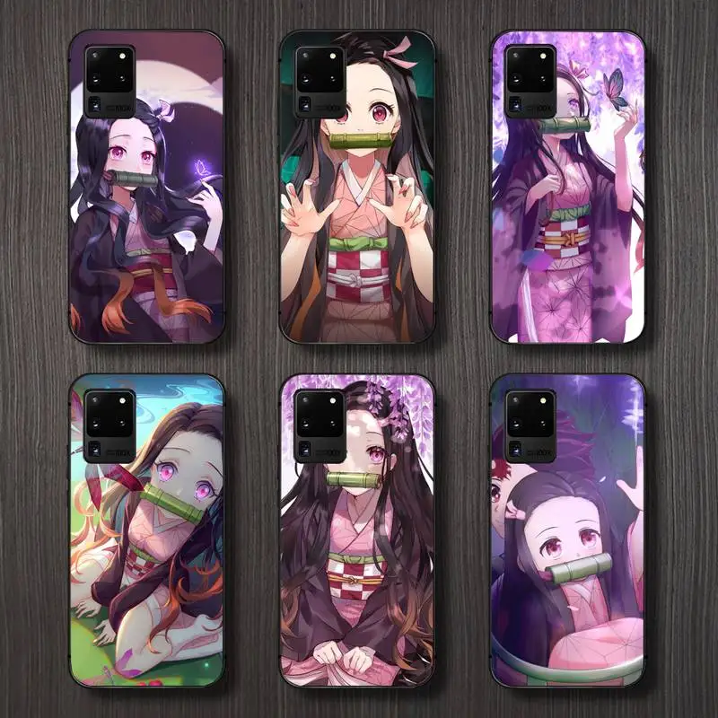

Demon Slayer Yazuko Japan anime Phone Case For Samsung galaxy A S note 10 7 8 9 20 30 31 40 50 51 70 71 21 s ultra plus