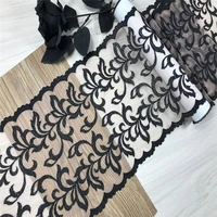 1mlot high quality embroidery tulle lace trim handmade sewing carafts clothing accessories diy fabric mesh lace