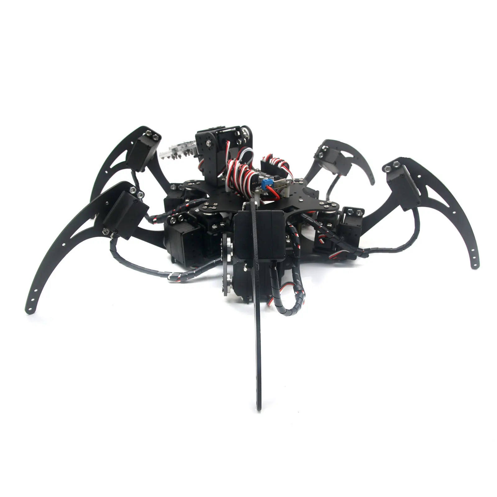 20DOF алюминиевый шестиножный робот паук|robot spider|hexapod robotrobot spider kit |