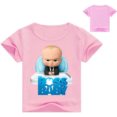 style 14 Новое поступление года, детские футболки с надписью «Baby Boss» для детей возрастом от 2 до 12 лет футболка с длинными рукавами для мальчиков рубашки для девочек Vetement Enfant для подростков - Цвет: style 14