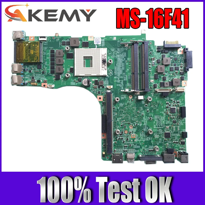 

AKEMY For MSI GT60 Laptop Motherboard MS-16F41 MS 16F41 VER: 1.1 DDR3 PGA 947 100 Tested Fast Ship