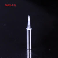 10 pcs lot lead free solder iron tip 900m t b for saike atten aoyue yihua soldering rework station replacement