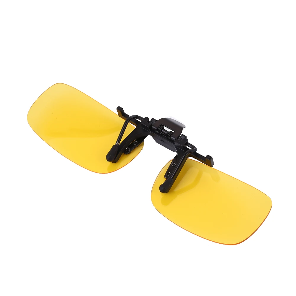 День и ночное видение пластик + металлический зажим для женщин очки ночного