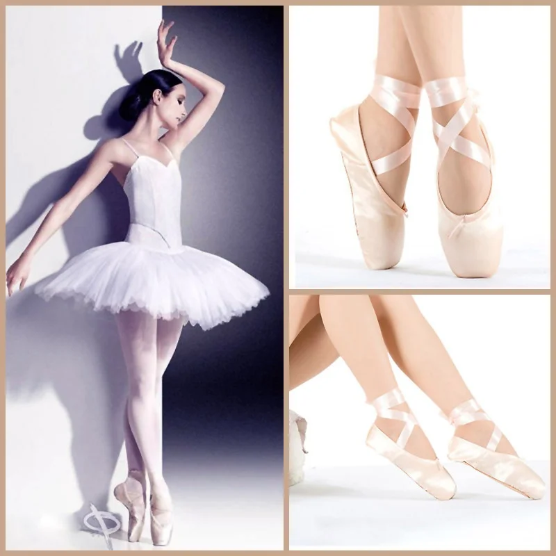 Детские и взрослые классические пуанты для балета Женская Профессиональная