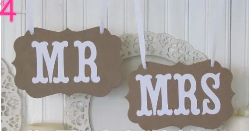 Просто женатые Свадебные баннеры MR &amp MRS подвесные гирлянды винтажные