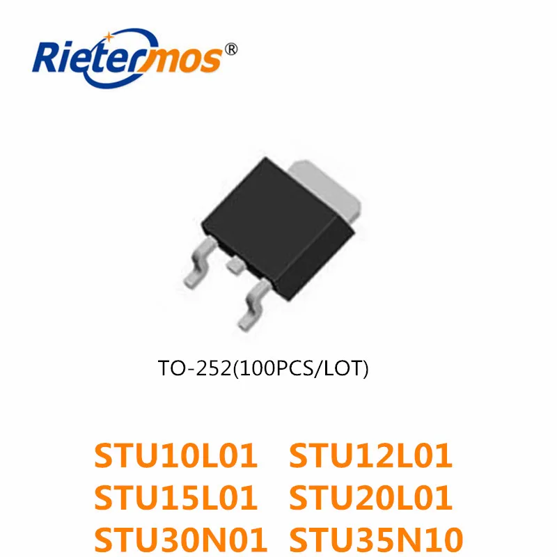 100 шт STU10L01 10L01 STU12L01 12L01 STU15L01 15L01 STU20L01 20L01 STU30N01 30N01 STU35N10 35N10 TO252 высокое