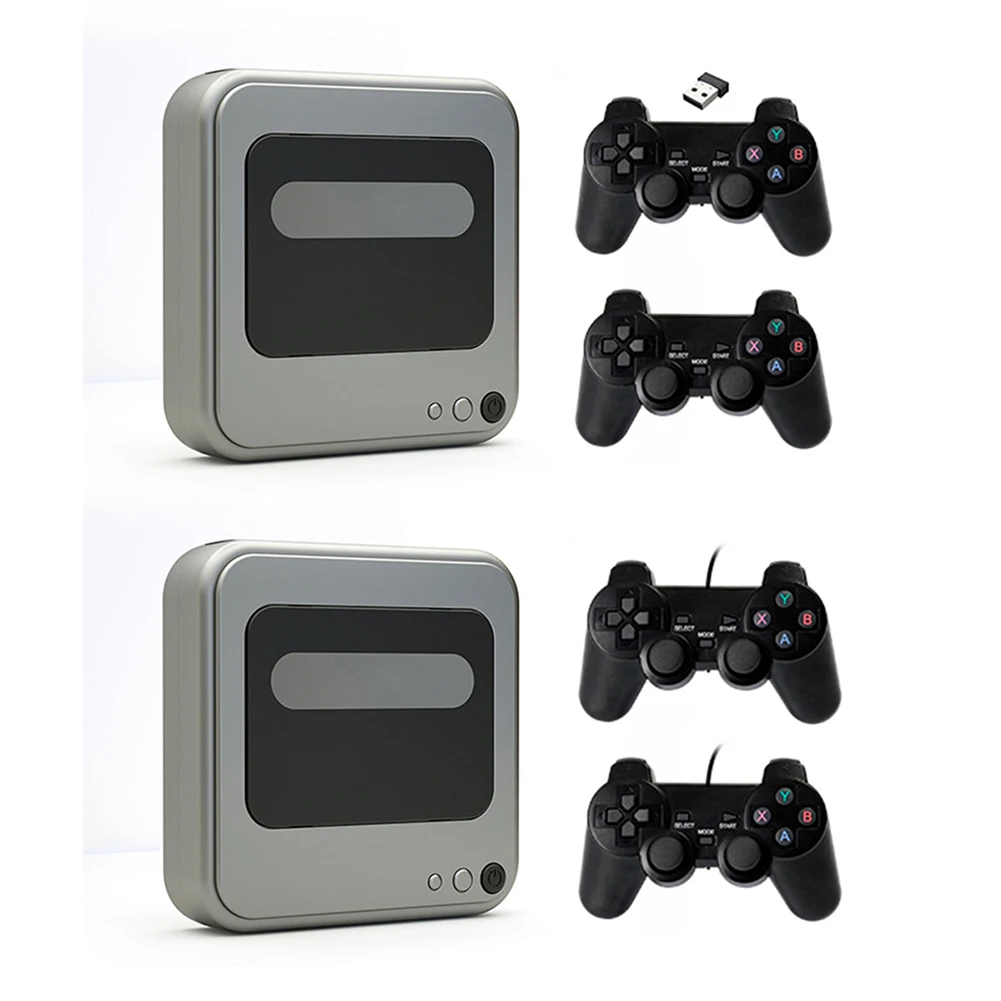 

Консоли для видеоигр G7 в стиле ретро, 4K, HD, ТВ, игровой плеер, Беспроводные Проводные контроллеры с 40000/11000 + играми для PS1 PSP