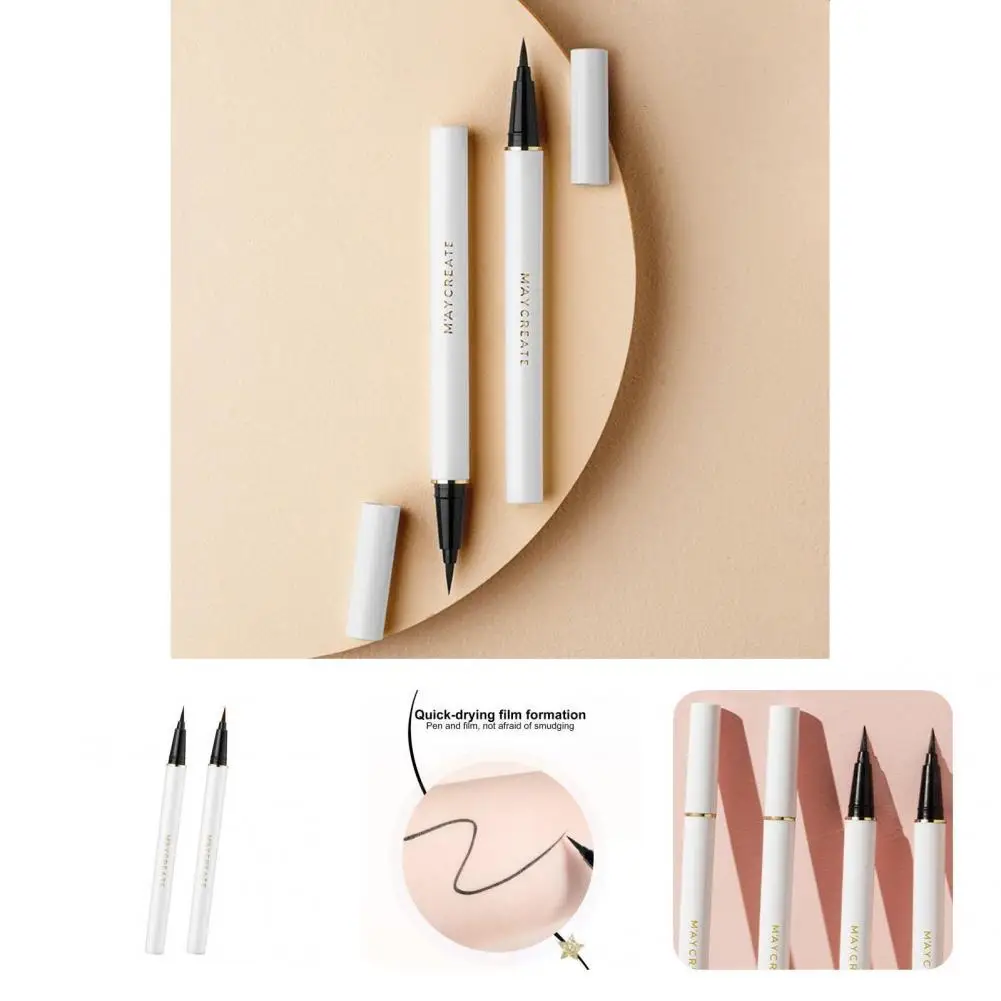 

Makeup Eyeliner Portable Moderate Hardness Simple Operation Easy to Remove Eye Liner for Party Eyeliner Pencil Eye Liner
