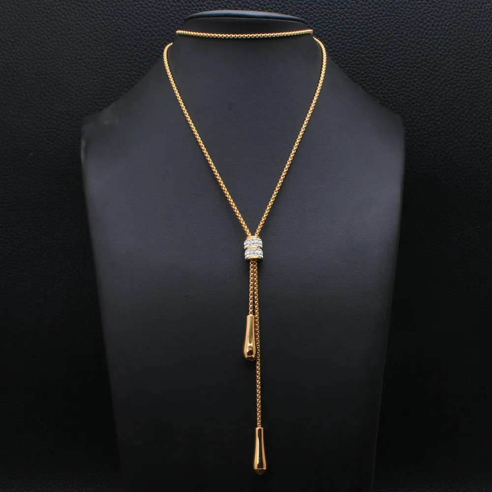 Новинка оптовая продажа ювелирные изделия из нержавеющей стали длиной 850 мм с