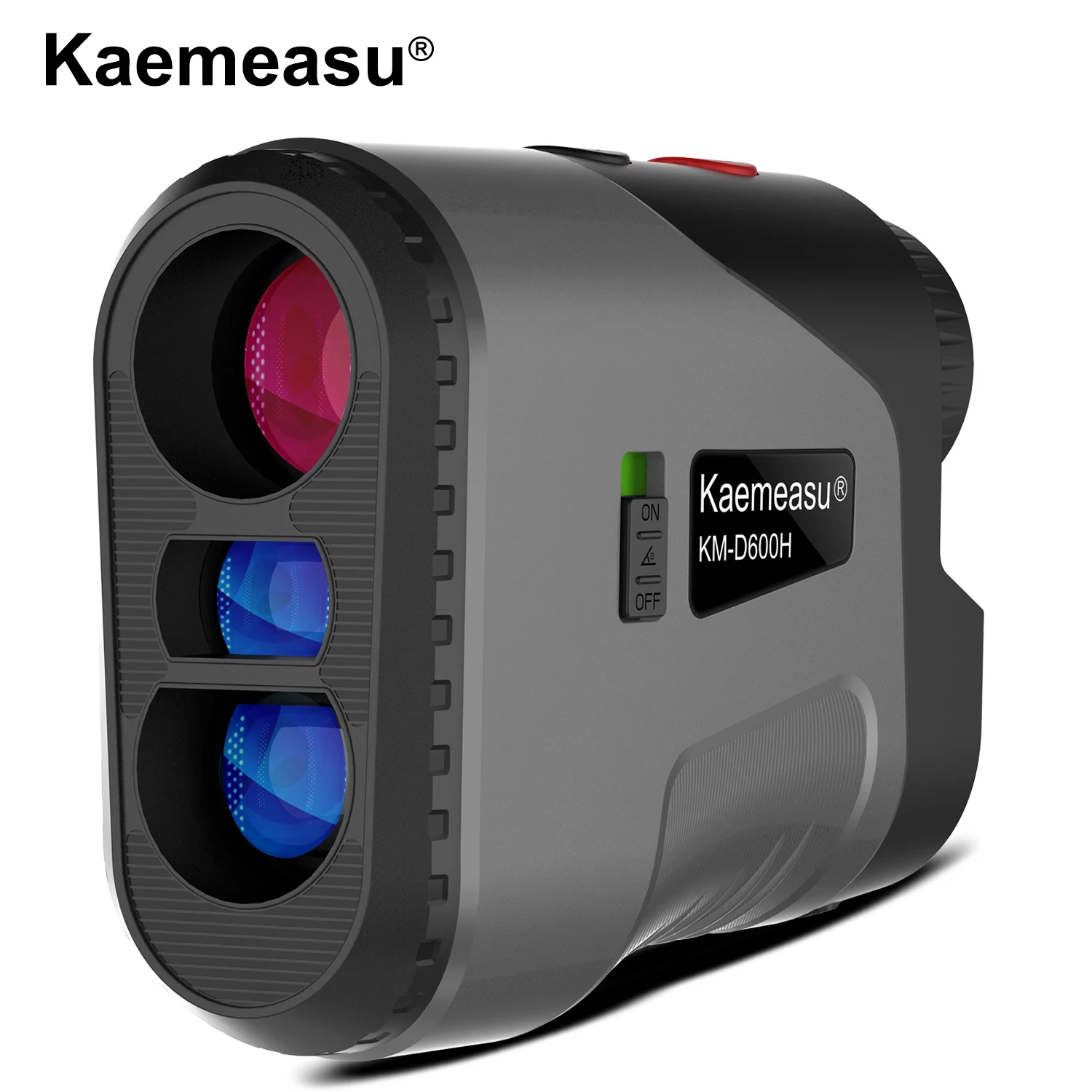 2022 New Multifunction Telescope Laser Rangefinder 450M-1000M with Flagpole Lock Golf Hunting Outdoor Sports Grey