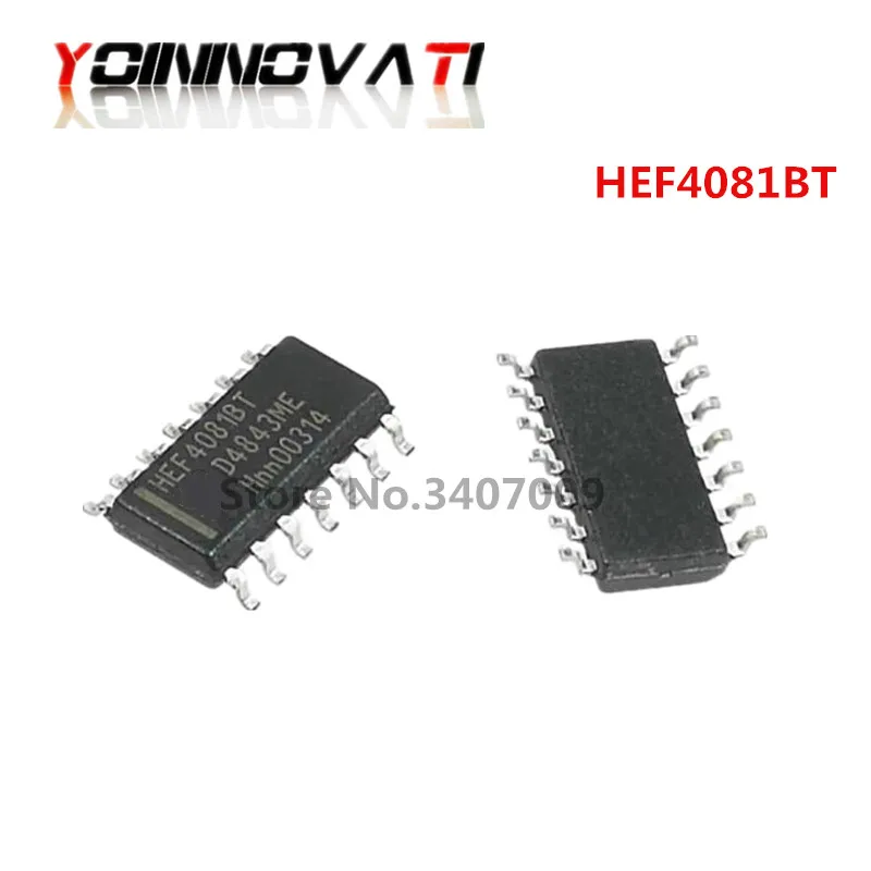 10 шт. HEF4081BT SOP14 HEF4081 HCF4081 CD4081BM Логические ворота Quad 2 вход|Соединители| |
