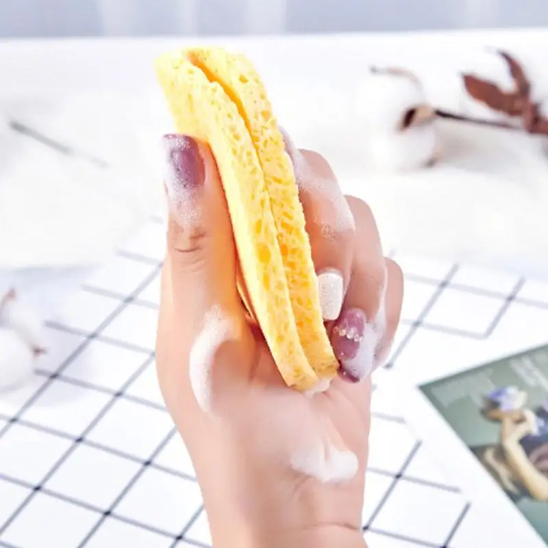 1 шт. натуральная древесная масса губки компресс косметические инструменты для