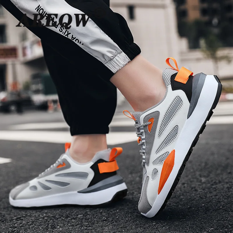 

Men's Shoes Spring 2021 New Spring and Autumn Summer Breathable Youth Sports Casual Shoes Male Ins Old Shoes