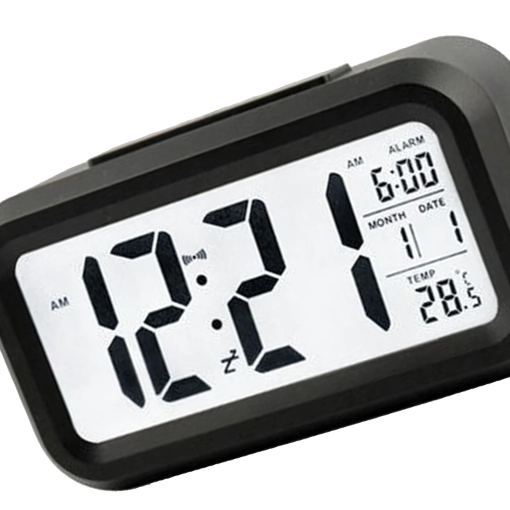 Настольные электронные часы большие цифровые светодиодные с календарем 2