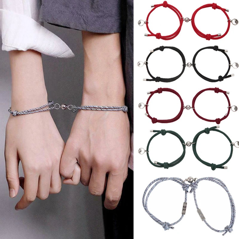 2 шт. магниты для пар притягивают друг друга творческая личность парный браслет