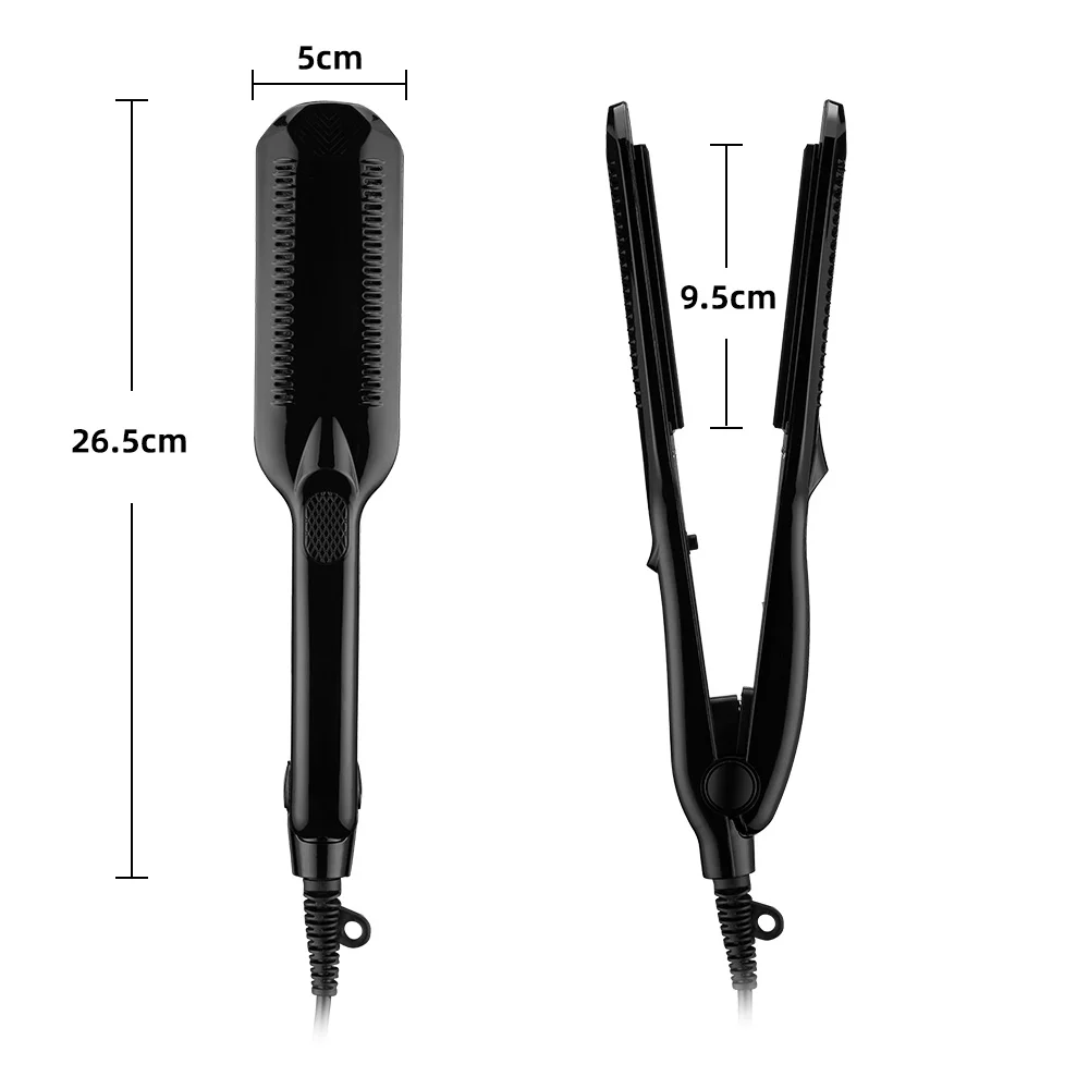 

Wenyi Professional Crimper Corrugation Hair Curling Iron Curler Corrugated Iron Styling Ceramic Plate Curling Hair Styler