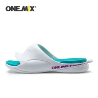 onemix 2021 new summer slippers flip flops for women outdoor beach shoes non slip men bathroom slides indoor lover slippers