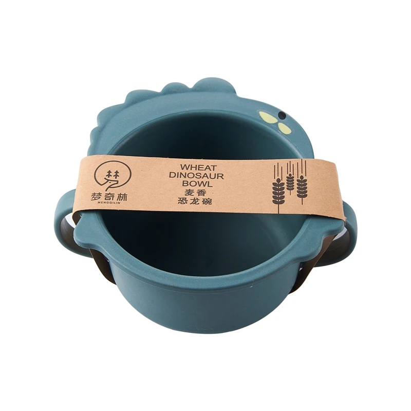 

Children's Tableware Disk Set Baby Dinner Bowl Cartoon Cute Seperated Drop-Resistant Baby Bowl Cup